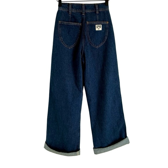 Reformation Austin Ultra High Rise Wide Leg Jeans Kacey Musgraves Elwood Size 23 - Picture 5 of 11